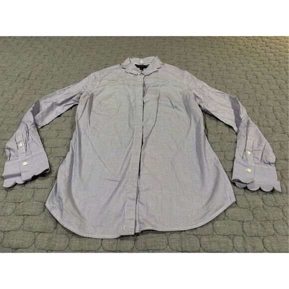 Banana Republic Tops - Ladies striped button down top.  Size 10 by Banana Republic